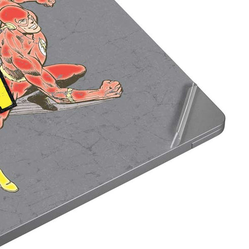 DC Comics The Flash Vintage Action Running Pose Universal Laptop 12in (9.8 x 6.8in) Skin